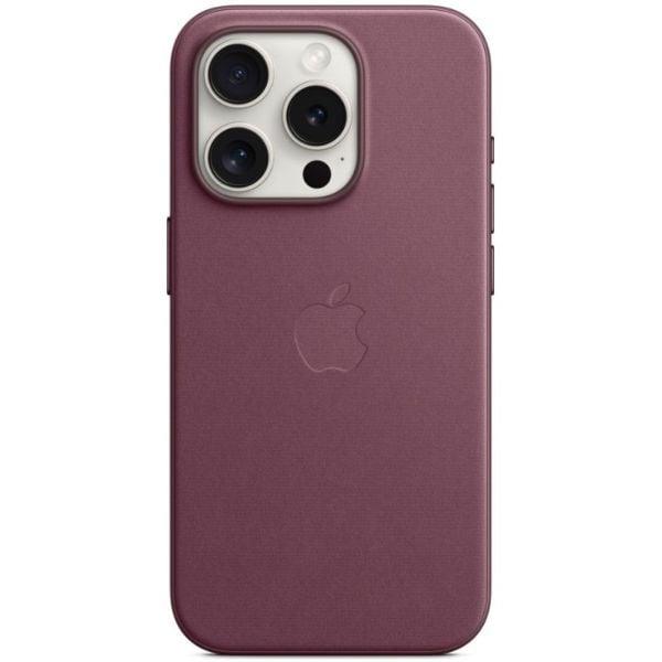 كڤر حماية FineWoven لهاتف iPhone 15 Pro Max يدعم MagSafe | لون توت بري كڤر حماية FineWoven لهاتف iPhone 15 Pro Max يدعم MagSafe | لون توت بري